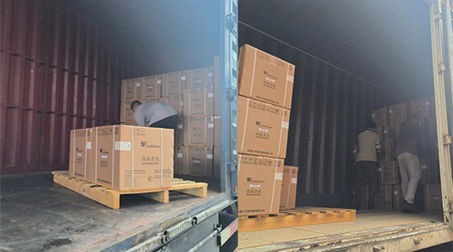 拼速度、高效率地完成國內(nèi)某知名品牌迷你洗衣機(jī)發(fā)貨