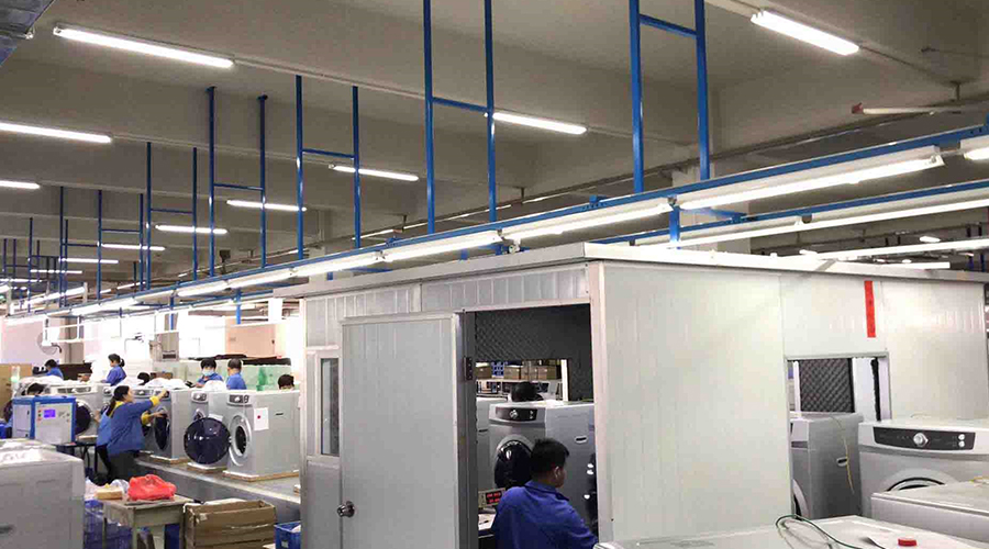 金環(huán)電器如何保證客戶收到的滾筒干衣機(jī)運(yùn)行時(shí)無異響？