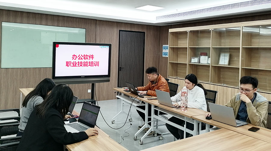 提技能  促工作！金環(huán)電器銷售部開展辦公軟件技能培訓(xùn)