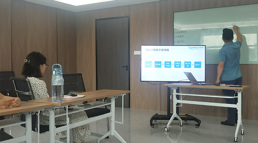 強(qiáng)化知識(shí) 提升技能！金環(huán)電器開(kāi)展衣物烘干機(jī)產(chǎn)品知識(shí)培訓(xùn)