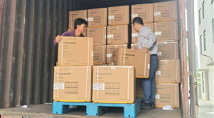 發(fā)貨抓速度！金環(huán)電器第一時(shí)間完成松下滾筒干衣機(jī)發(fā)貨