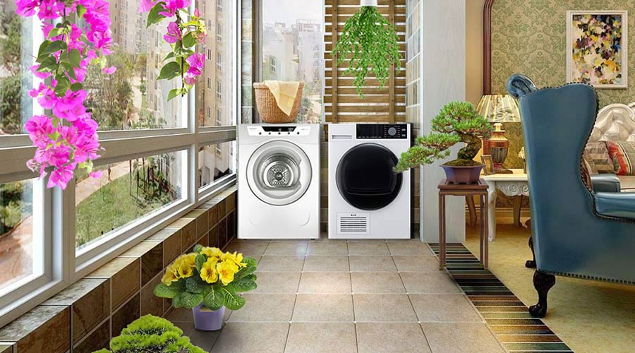 家居陽臺(tái)晾曬衣物不干怎么辦，衣物烘干機(jī)來解決！
