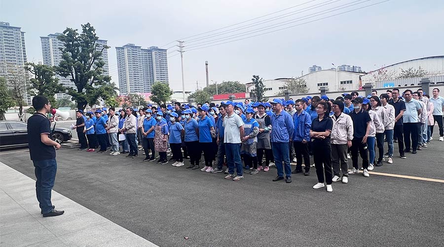 安全至上 防范未“燃”！金環(huán)電器開展消防安全演練