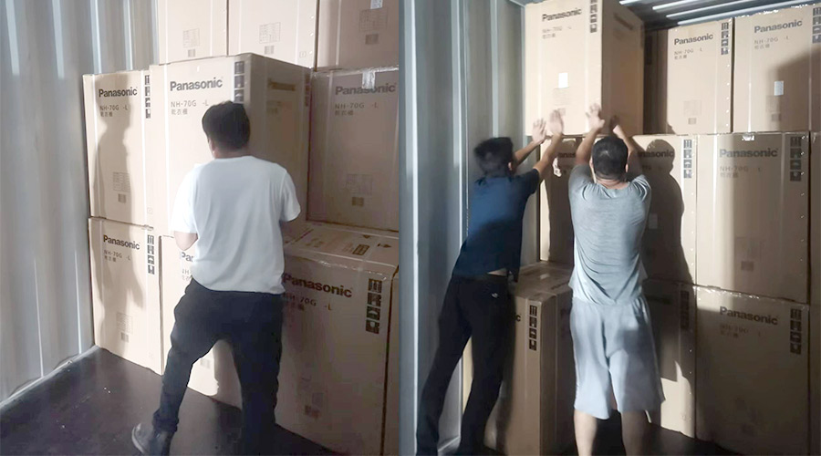 出貨速度！金環(huán)電器順利完成松下客戶的衣物烘干機(jī)出貨
