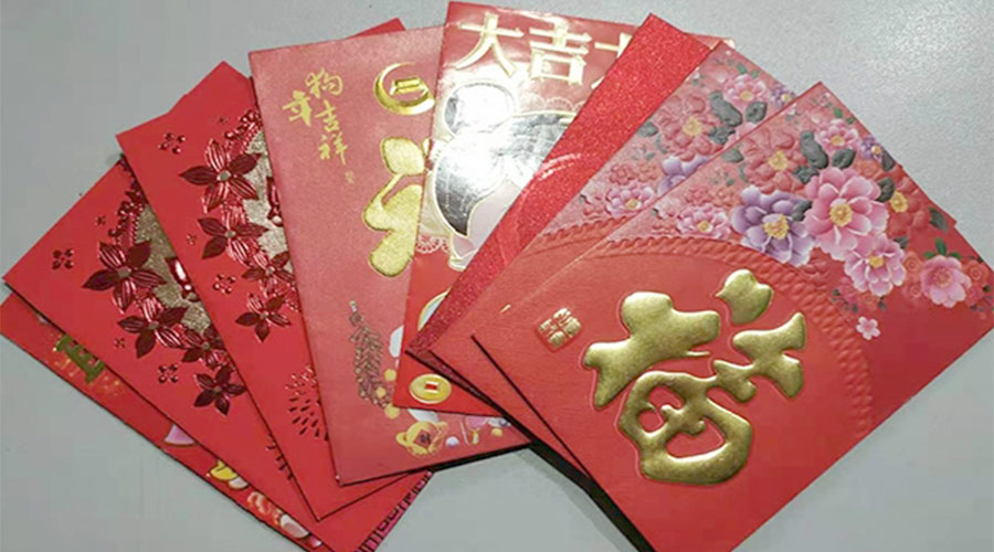 開工好彩頭！金環(huán)電器銷售部為員工派發(fā)開工紅包！