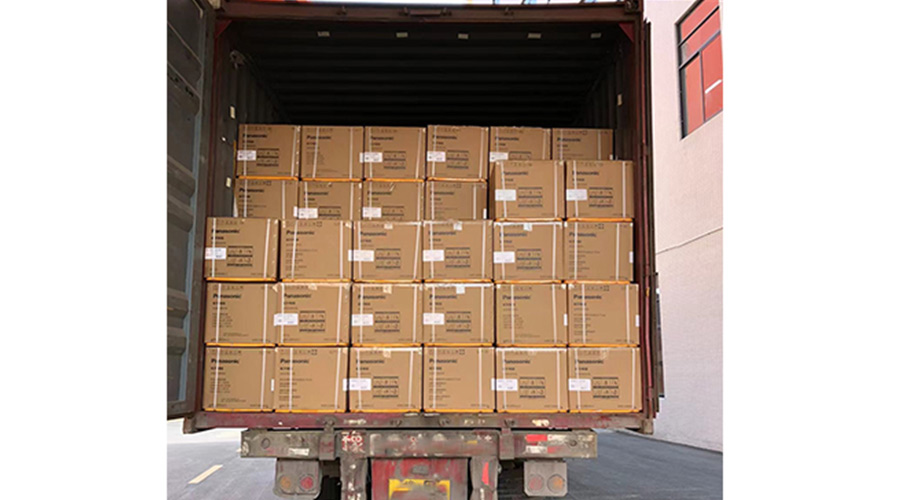 國(guó)內(nèi)知名品牌客戶裝柜完畢！順利發(fā)貨！