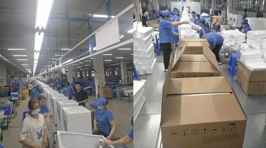 效率保證！金環(huán)電器高效完成英國Argos客戶衣物烘干機生產(chǎn)